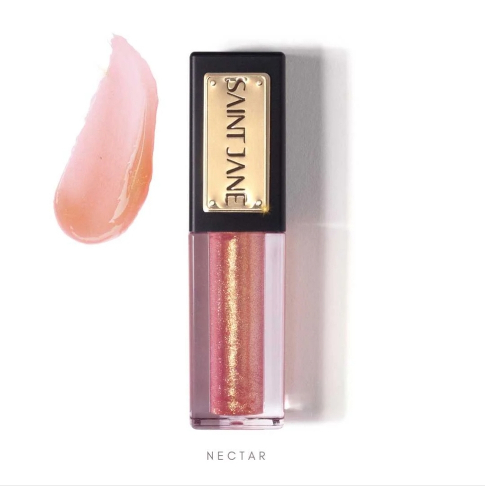 Saint Jane Beauty Luxury Lip Shine – Longwear Hydration Lip Oil - NECTAR ✨️ BNIB